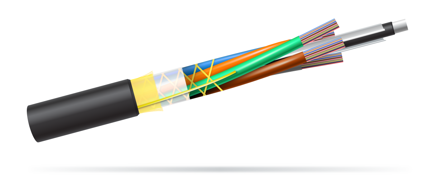 OFS AccuTube® Rollable Ribbon  Loose tube 432-3456 fiber counts
